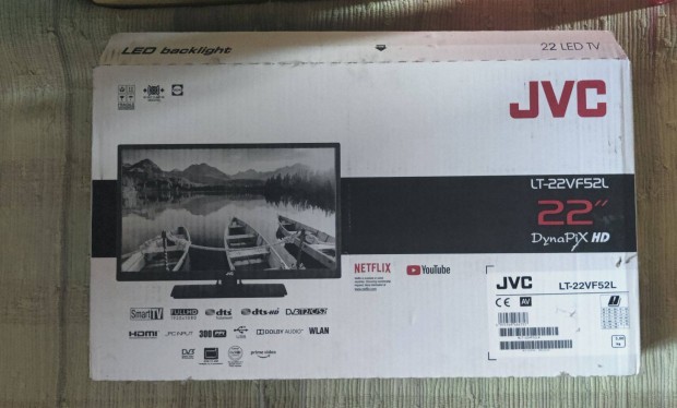 JVC Full HD SMART LED televízió - 22 hüvelykes kompakt méret