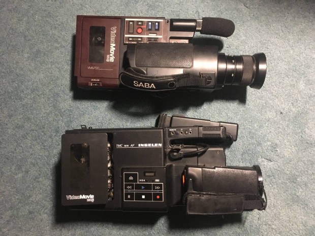 JVC GR-C1 és GR-C2 kamera másolatok (Saba VM6700 és Ingelen TMC7875)