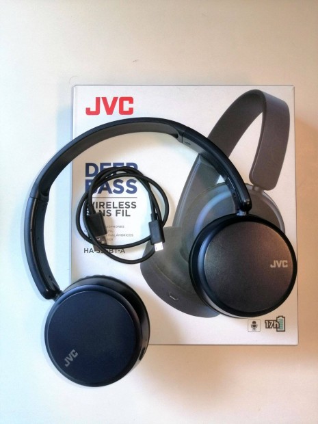 JVC HA-S35BT Bluetooth fejhallgat, sttkk, dobozban (nem JBL) 