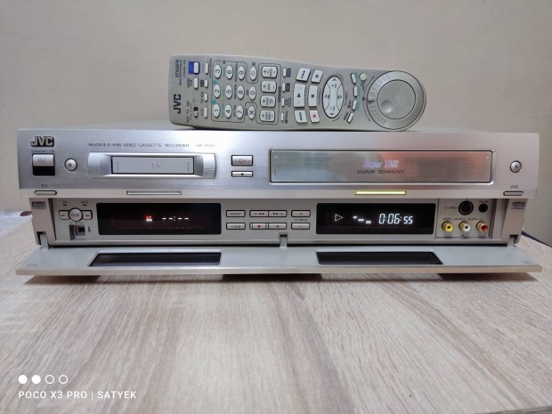 JVC HR-DVS1 S-vhs / Mini DV hifi csúcs recorder