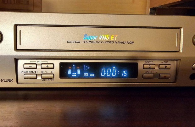 JVC HR-S8700 S-VHS videómagnó - TBC,DNR