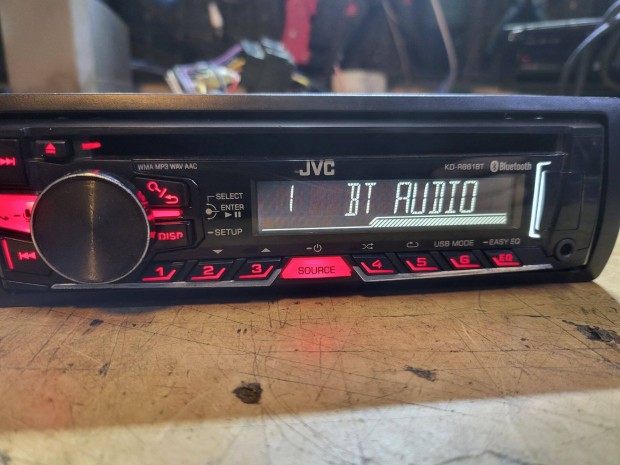JVC KD-R861BT fejegység (BT/Usb/aux/Cd)