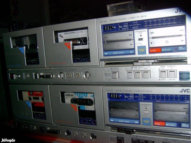 JVC KD W-7 Deck Magn elad