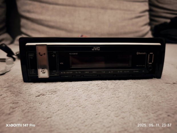 JVC KD-X361BT autórádió - Bluetooth, USB - Újszerű állapot