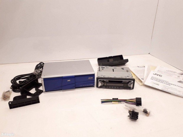 JVC KS-FX 480R autórádió-magnó+ JVC CH-X550 12-DISC CD-tár