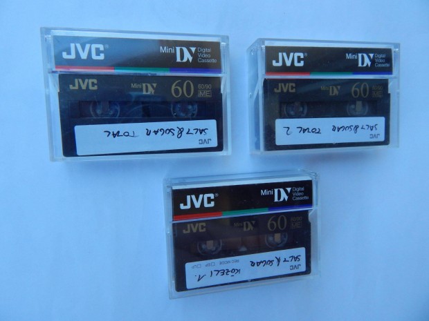 JVC Mini DV Kazetta 3 Db egyben