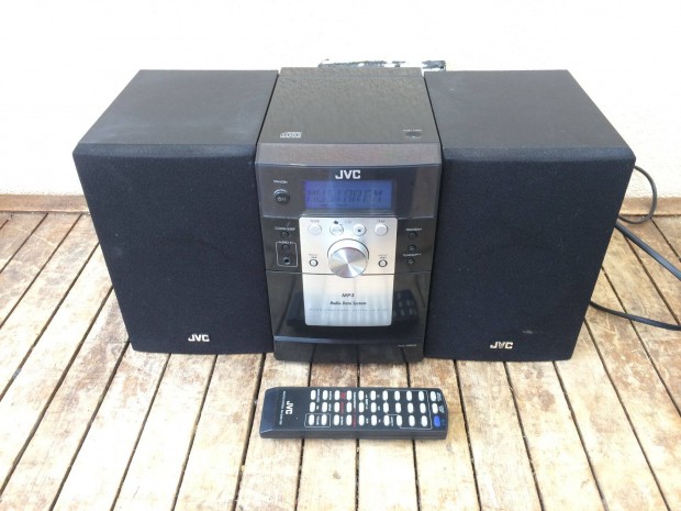 JVC Mini Hifi Cd kazetta RDS Rdi Aux + gyri Tv