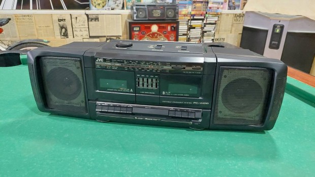 JVC PC-W100 ktkazetts magn boombox