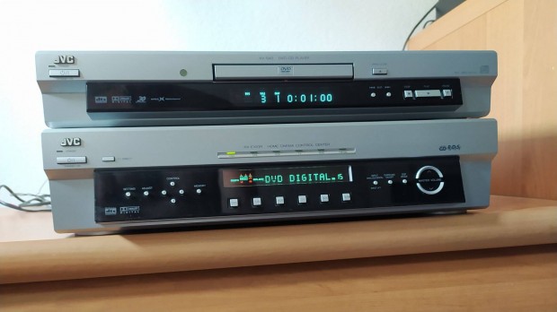 JVC RX-E100R 5.1 hzimozi erst + XV-S42 dvd/cd lejtsz