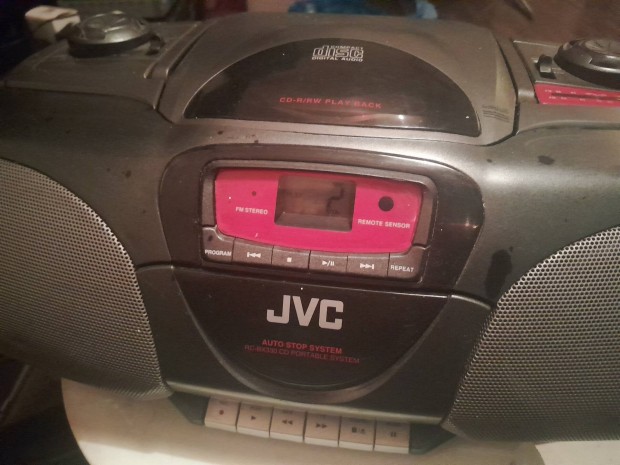JVC Rdis CD-s, kazetts magn 