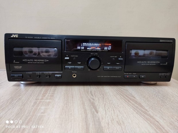 JVC TD-W254 hifi autoreverse magn deck 