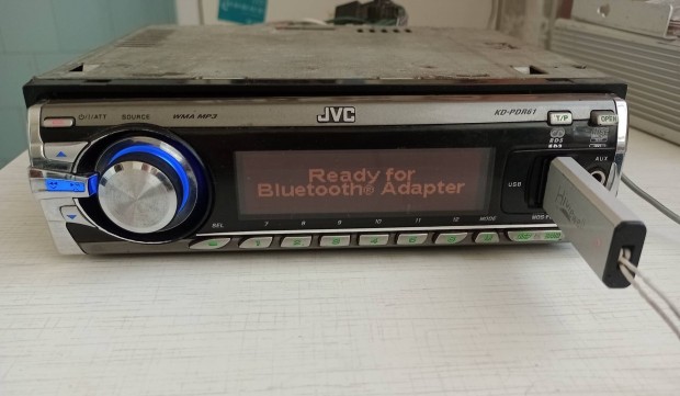 JVC fejegysg , autrdi, USB, AUX, Bluetooth elkszts, 