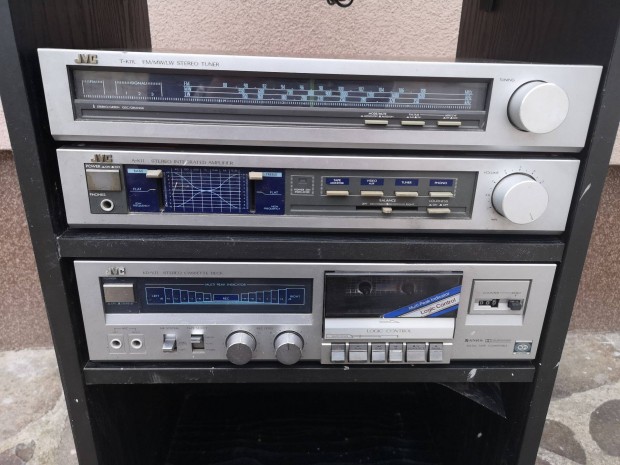 JVC hifitorony + Hifi-szekrny