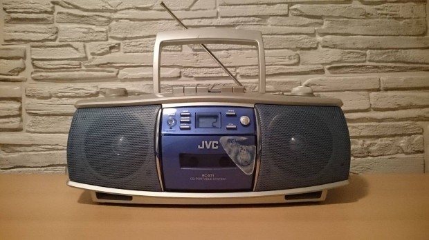 JVC hordozhat CD rdi kazetts magn, CD-s rdismagn 