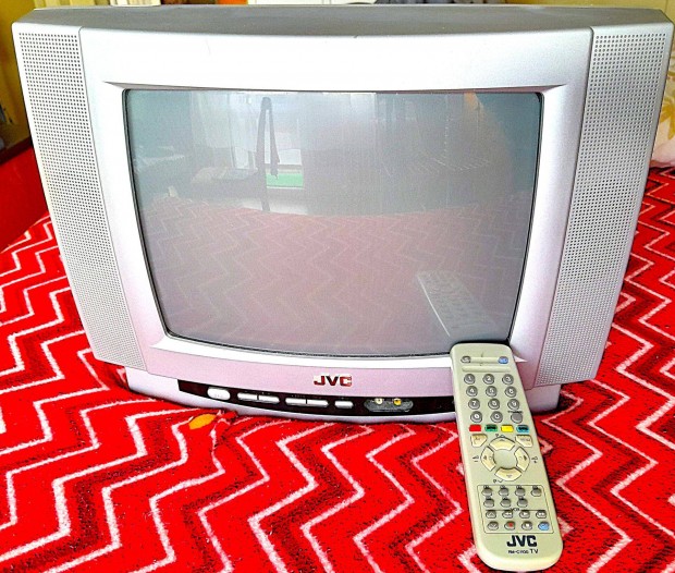 JVC szines tv 37cm gyári irányítóval mint az új