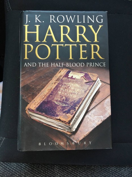 J.K. Rowling Harry Potter and the Half Blood Prince angol knyv