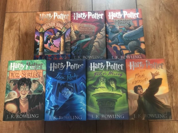 J.K. Rowling - Harry Potter teljes knyvsorozat