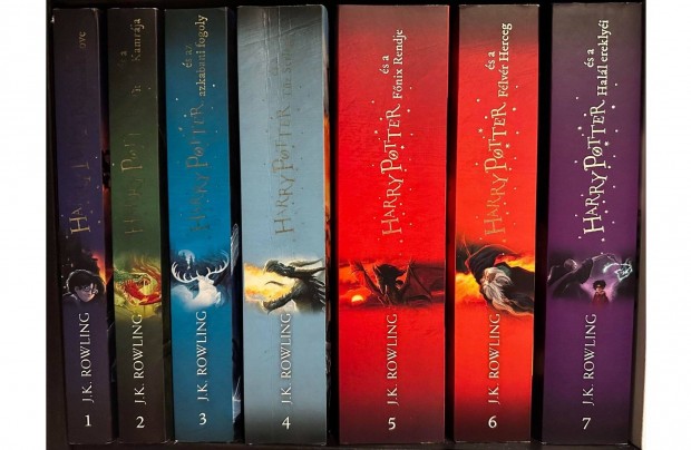 J.K. Rowling - Harry Potter teljes puhaborts knyvsorozat (magyar)