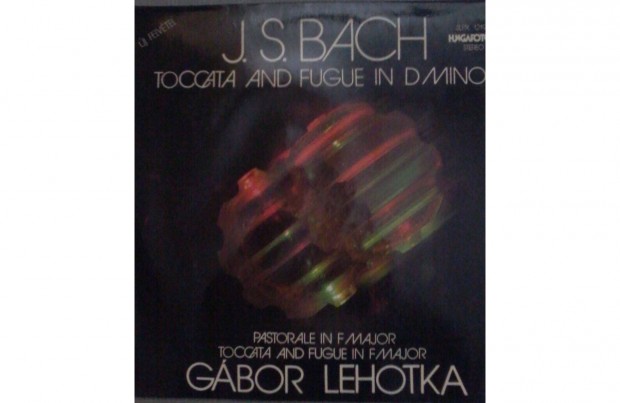 J.S.Bach LP elad.(nem postzom)