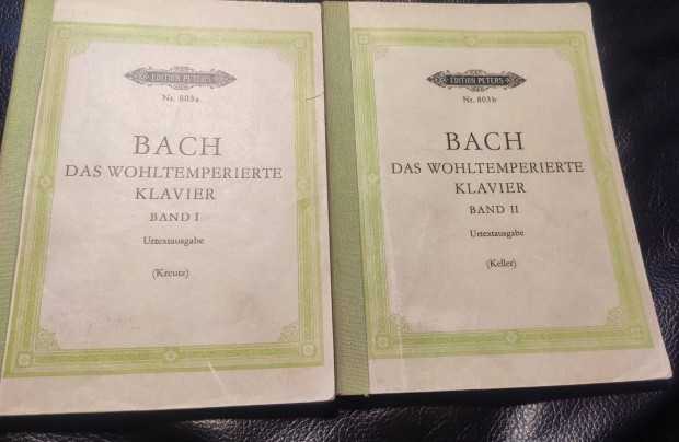 J.S. Bach Das Wohltemperierte Klavier I-II jszer - kotta