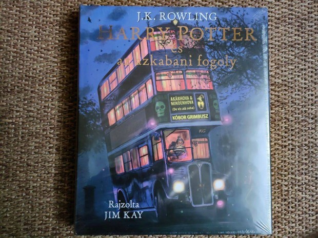 J. K. Rowling Harry Potter s az azkabani fogoly Illusztrlt kiads j