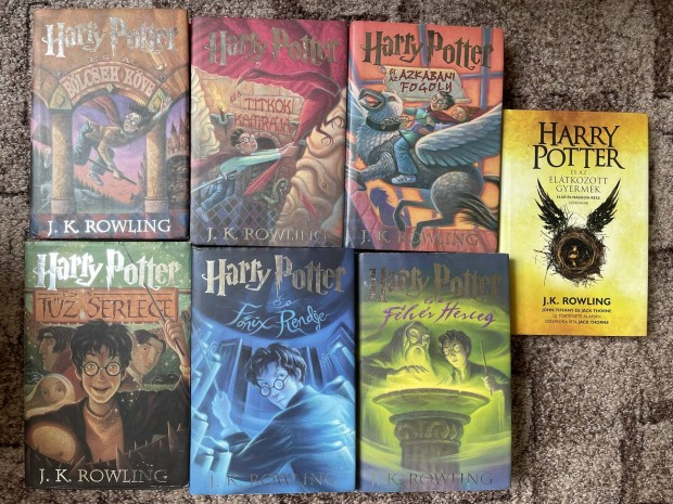J. K. Rowling: Harry Potter 1-6 + az eltkozott gyermek