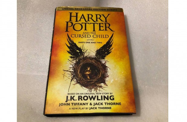 J. K. Rowling: Harry Potter and the Cursed Child angol nyelv knyv