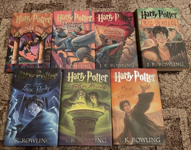 J. K. Rowling: Harry Potter knyvsorozat 1-7
