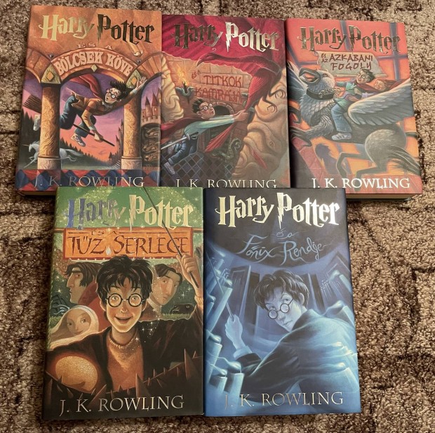 J. K. Rowling : Harry Potter 1-5