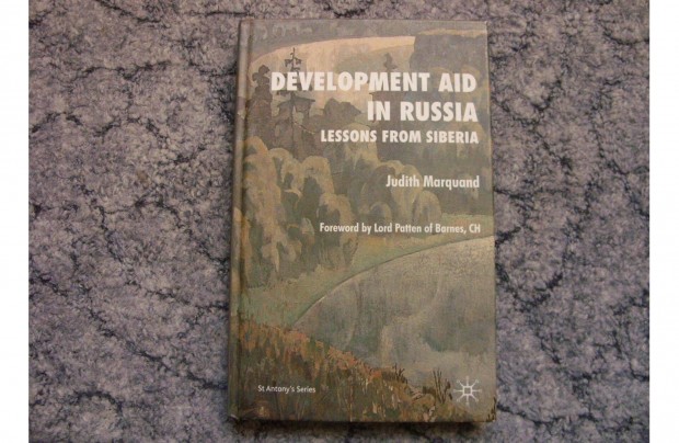 J. Marquand: Development Aid in Russia. Lessons from Siberia