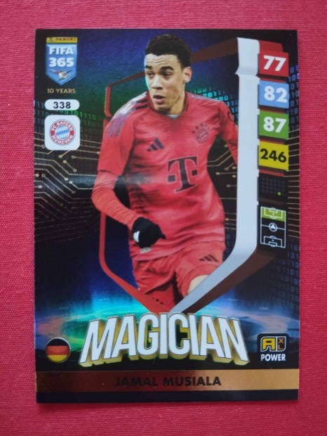 J. Musiala (Bayern Mnchen) FIFA 365 2025 Power Magician focis krtya