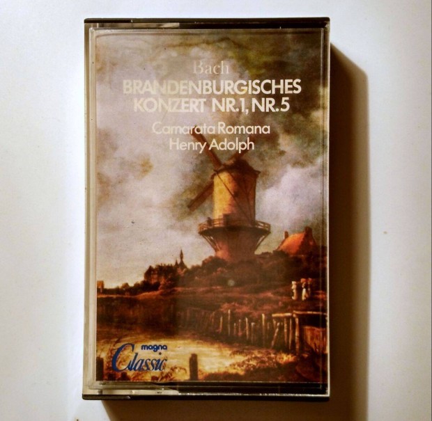 J. S. Bach - Brandenburgisches Konzert (kazetta) teszteletlen