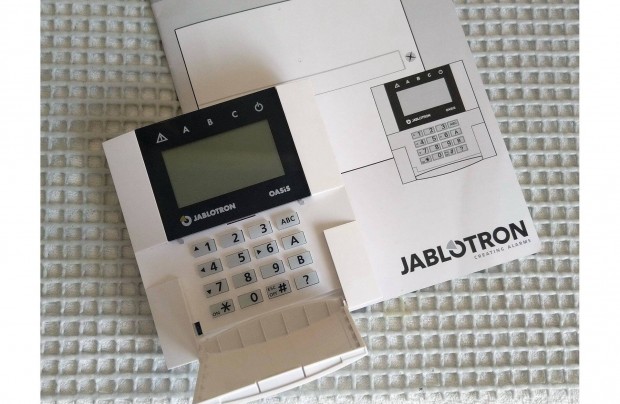 Jablotron Oasis JA-81E riaszt kezelpanel riasztkhoz okosotthonhoz