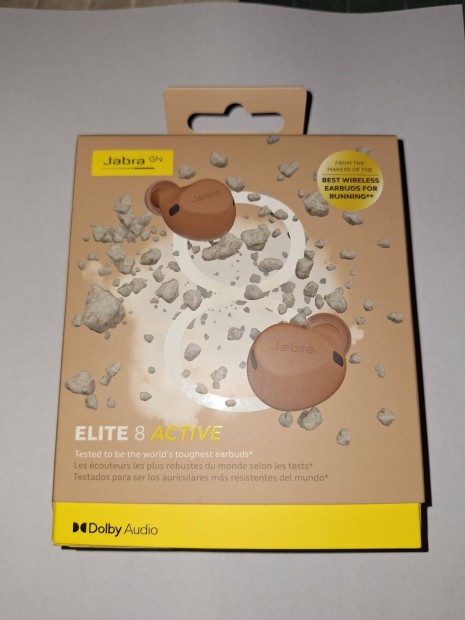 Jabra Elite 8 Active, karamell szn flhallgat (100-99160902-99)