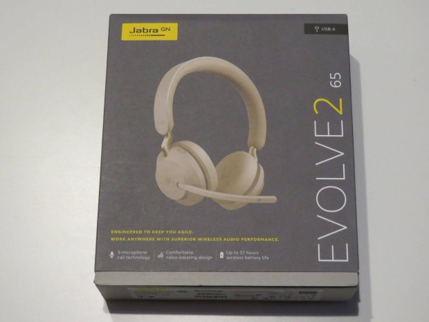 Jabra Evolve 2 65 - Bluetooth Beige