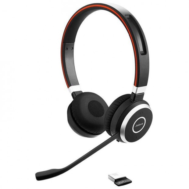 Jabra Evolve 65 SE MS Stereo vezetk nlkli fejhallgat, mikrofonnal