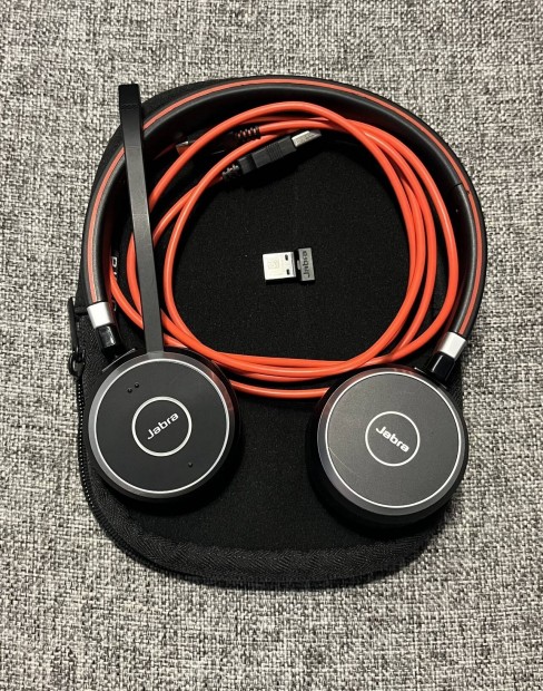Jabra Evolve 65 vezetknlkli Bluetooth mikrofonos fejhallgat