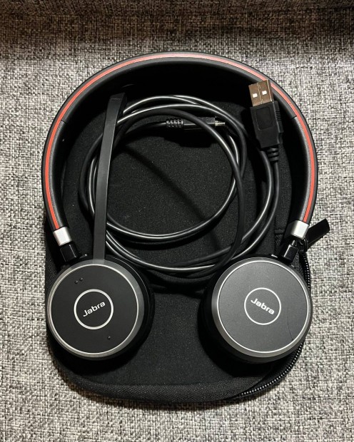 Jabra Evolve 65 vezetknlkli Bluetooth mikrofonos fejhallgat