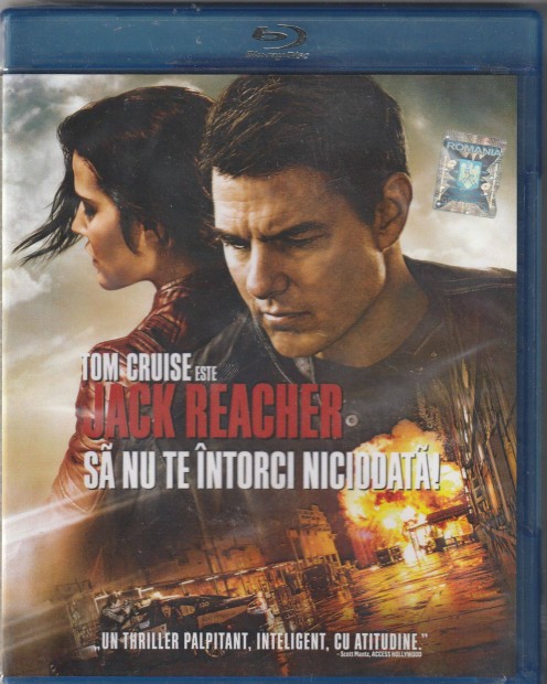 Jack Reacher: Nincs visszat Blu-Ray (Tom Cruise)