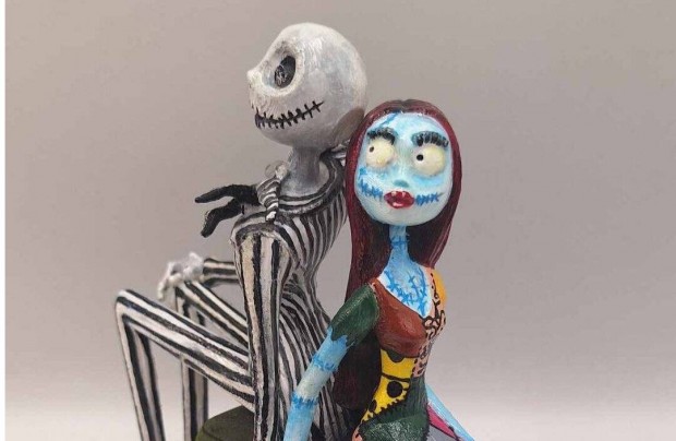 Jack s Sally egyedi Asztaldsz