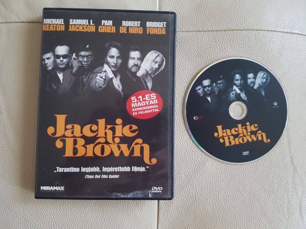 Jackie Brown Quentin Taranino eredeti DVD film Elad a kpeken lthat