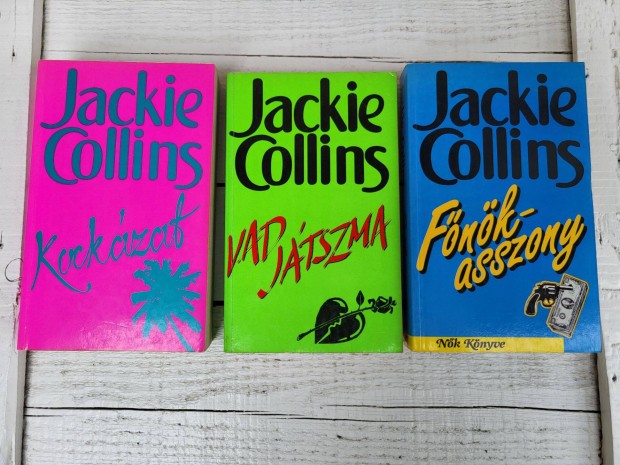Jackie Collins knyvcsomag