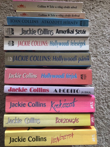 Jackie Collins ktetek