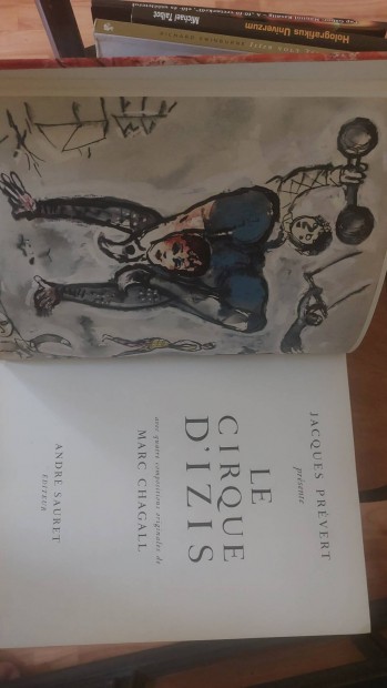 Jacques Prvert, Marc Chagall : Le circue d'Izis 
