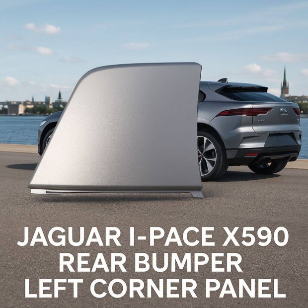 Jaguar I-PACE X590 hátsó lökhárító bal saroklemez J9D317926A