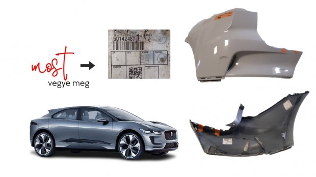 Jaguar I-Pace EV400 Borasco 0,3 l. bal első sárvédő, karcos Lhj9D31792