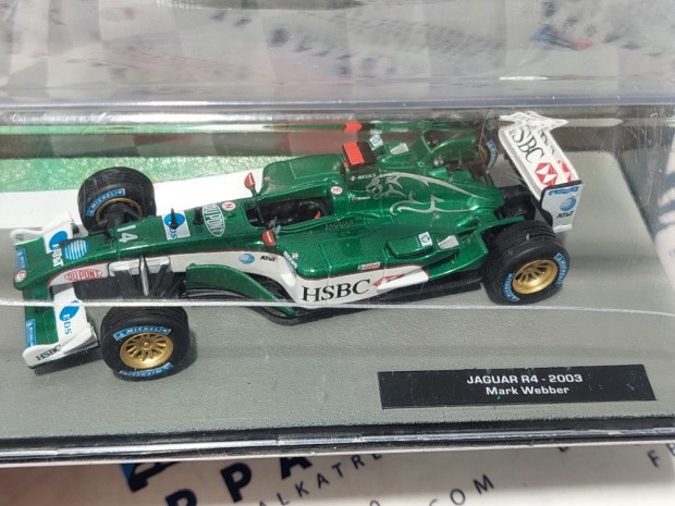 Jaguar R4 F1 #14 (2003) - Mark Webber -  Altaya - 1:43 - repedt vitri