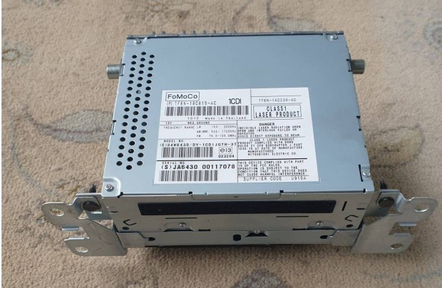 Jaguár XF gyári 7f6n18C815 rádió, cd lejátszó