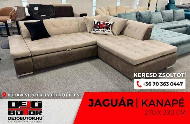 Jagur XL kanap lgarnitra sarok 270x230 cm bzs gyazhat