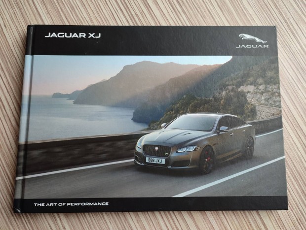 Jaguar Xj (2017) kemny borts prospektus, katalgus!!